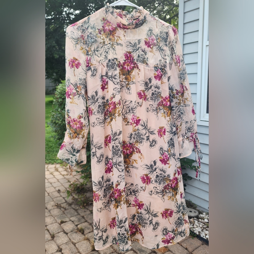 Express Floral Print Women's Dress